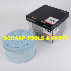 Schuurschijven 150 mm GRANAT P120 D150 - 48 afzuigopeningen per 100 verpakt | 575164